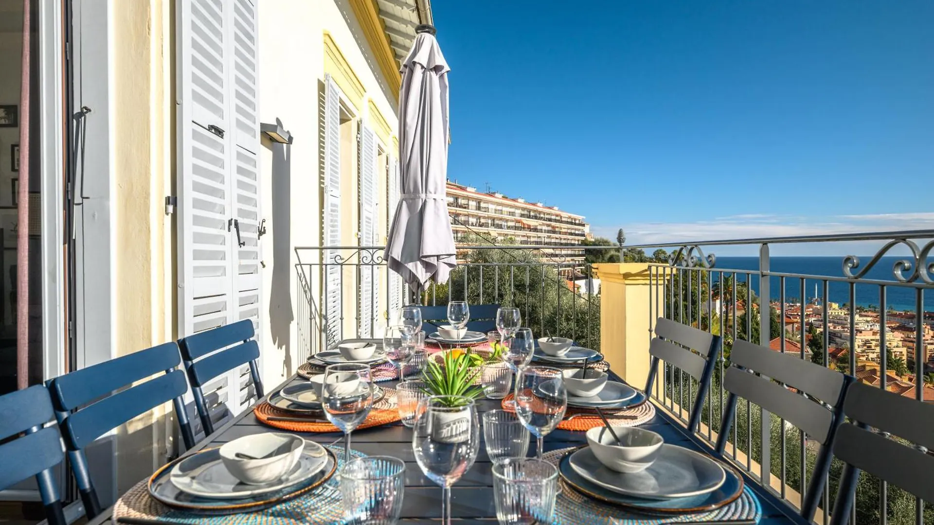 Magnifique Villa D'Epoque Vue Mer, Plage A 12 Min A Pieds Menton France