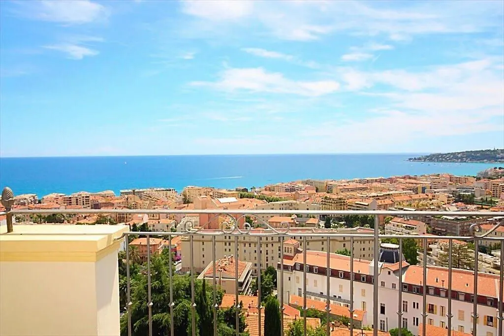 Magnifique Villa D'Epoque Vue Mer, Plage A 12 Min A Pieds Menton France