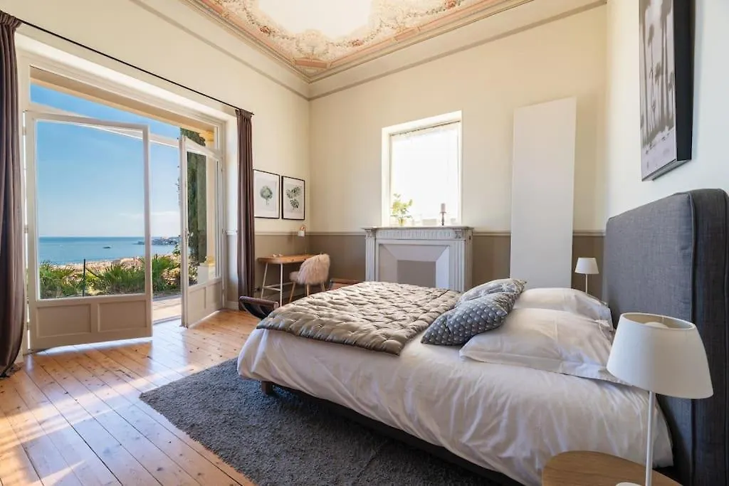 Magnifique Villa D'Epoque Vue Mer, Plage A 12 Min A Pieds Menton