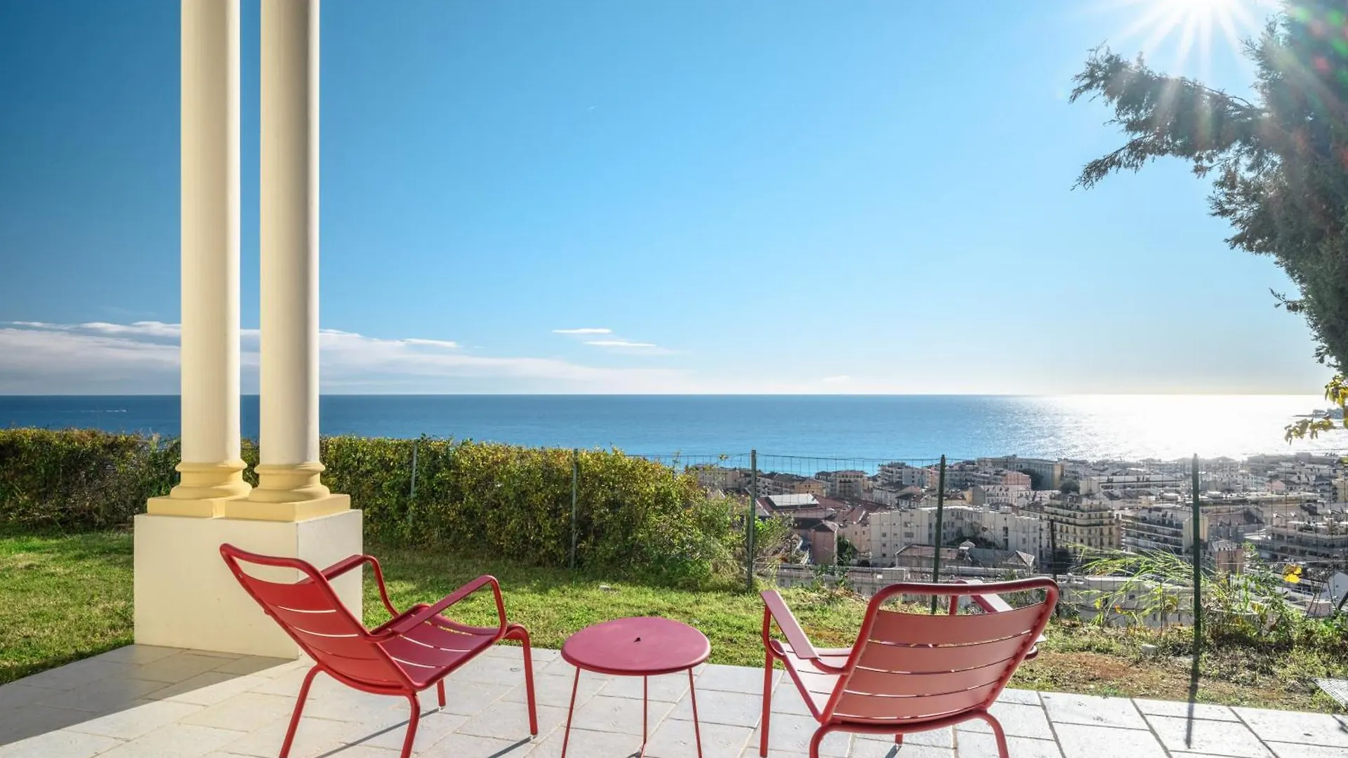 Magnifique Villa D'Epoque Vue Mer, Plage A 12 Min A Pieds Menton 0*,