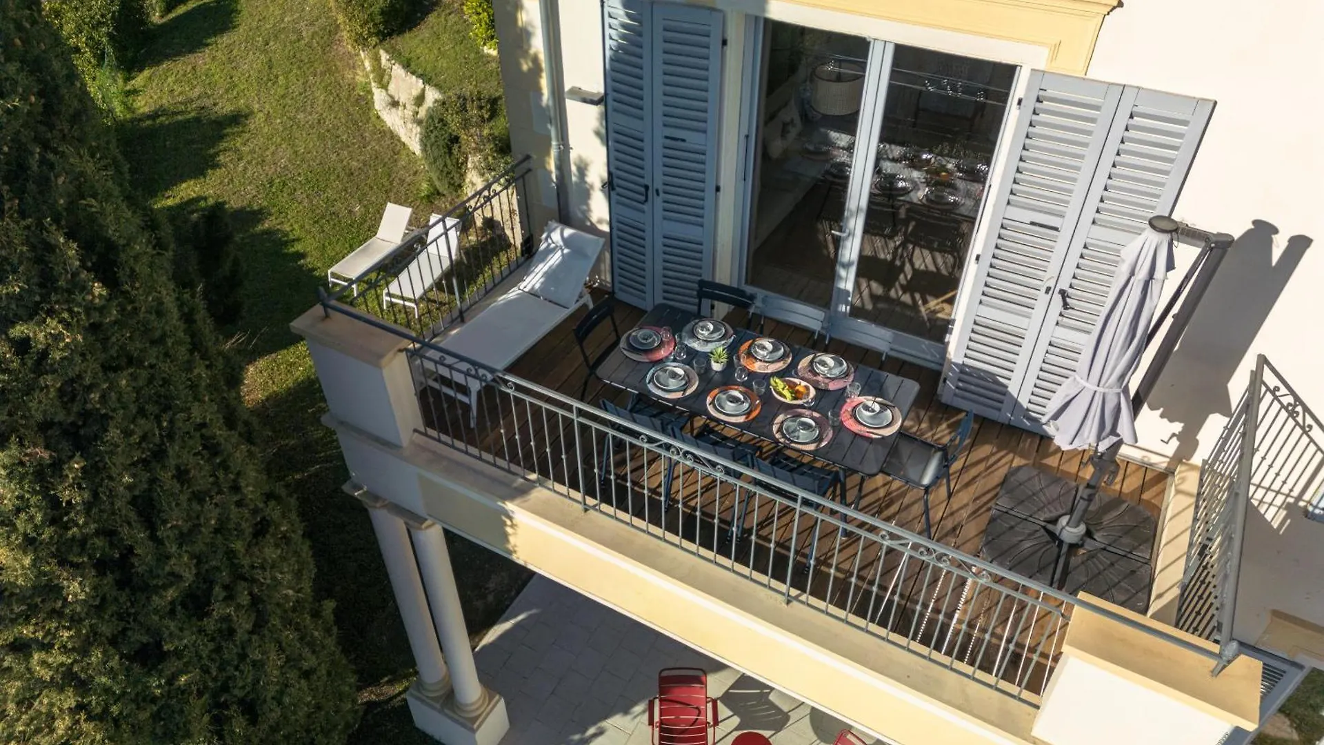 Magnifique Villa D'Epoque Vue Mer, Plage A 12 Min A Pieds Menton