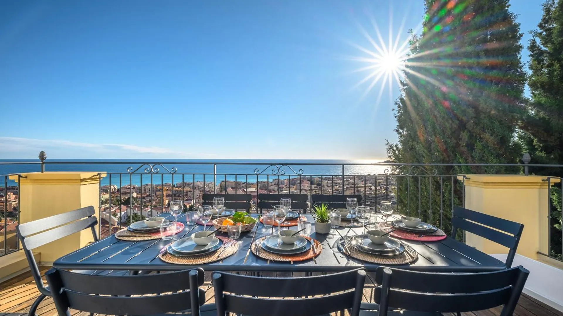 Magnifique Villa D'Epoque Vue Mer, Plage A 12 Min A Pieds Menton France