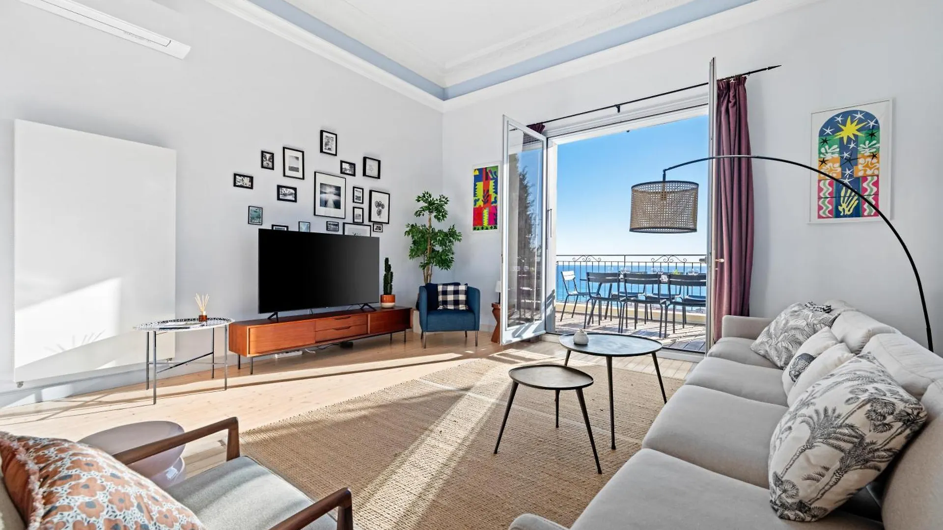 Magnifique Villa D'Epoque Vue Mer, Plage A 12 Min A Pieds Menton 0*,