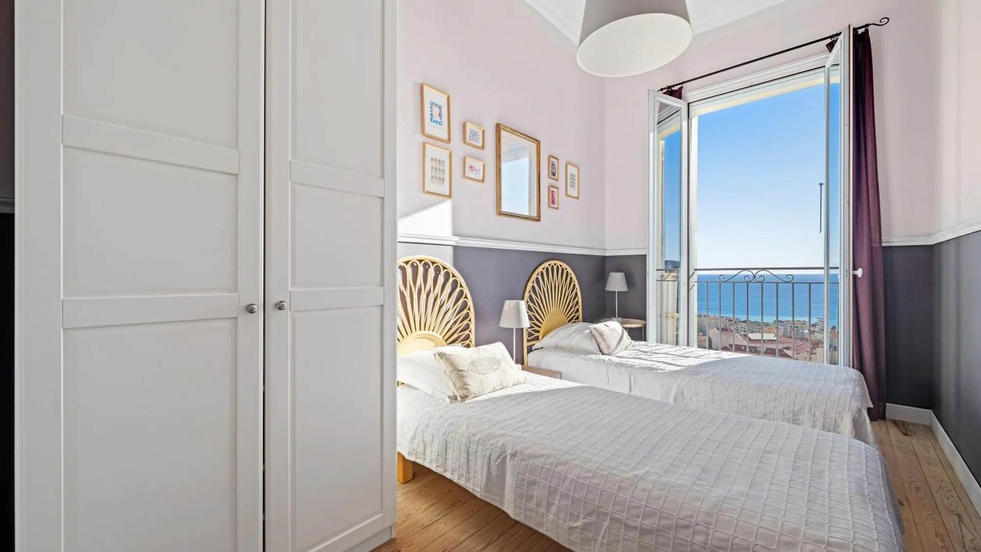 Magnifique Villa D'Epoque Vue Mer, Plage A 12 Min A Pieds Menton France