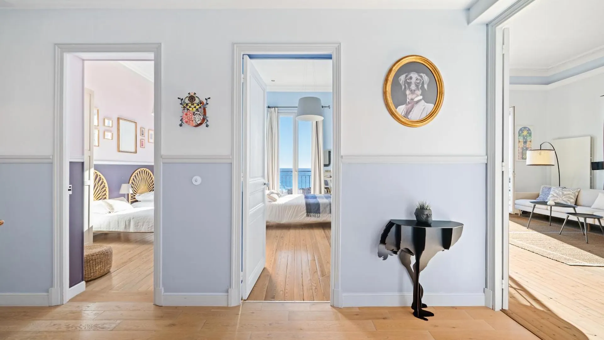 Magnifique Villa D'Epoque Vue Mer, Plage A 12 Min A Pieds Menton