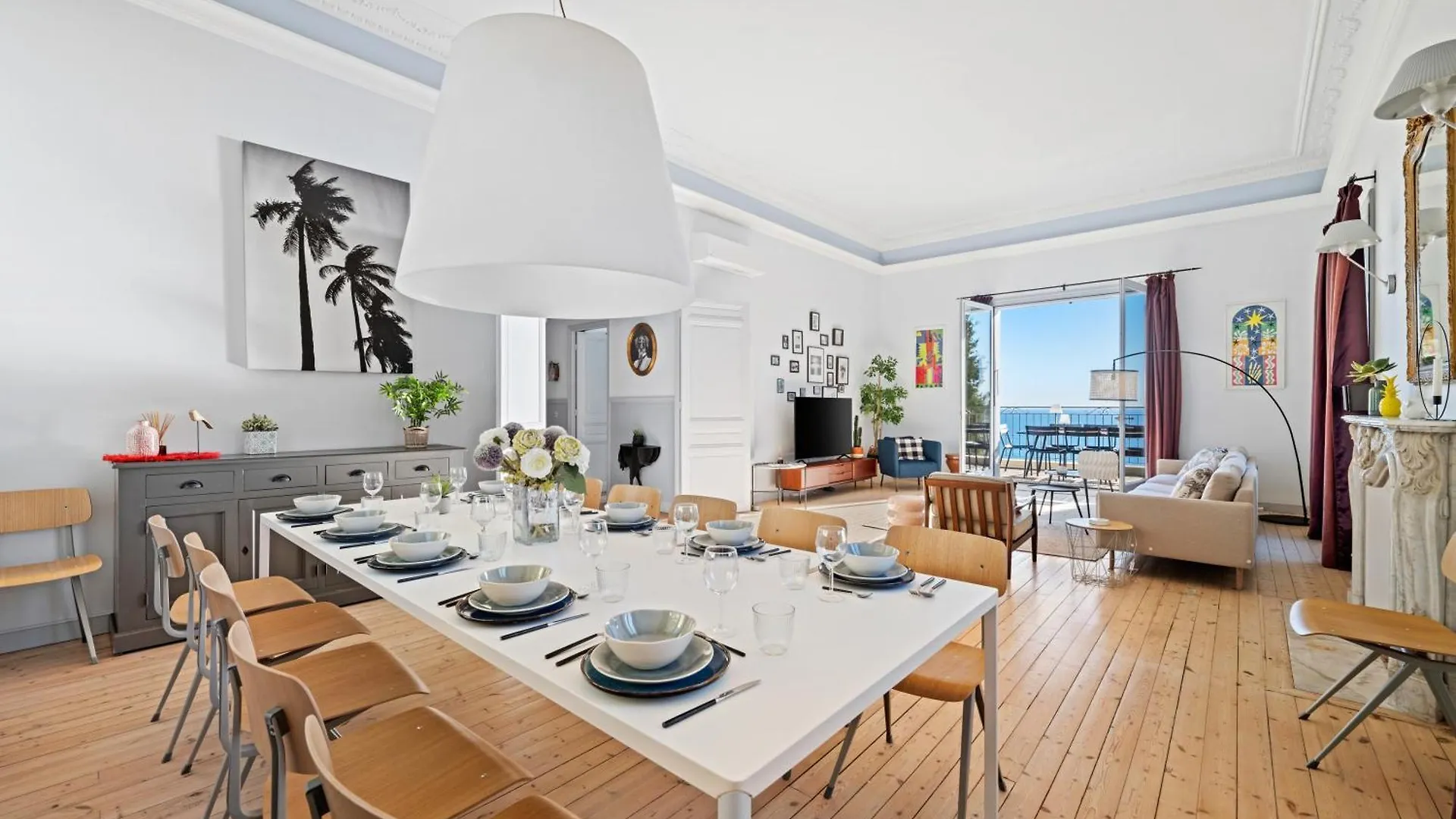 Magnifique Villa D'Epoque Vue Mer, Plage A 12 Min A Pieds Menton